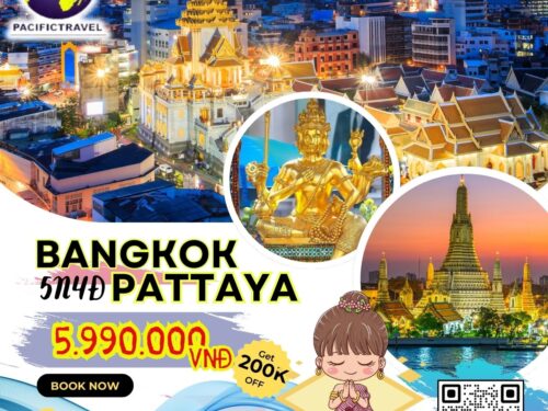 THÁI LAN 5N4Đ: BANGKOK - PATTAYA ( NOONGNOCH)